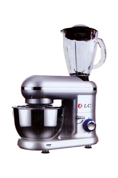 DLC خلاط قائم 3 في 1 مع وعاء من الفولاذ المقاوم للصدأ وخلاط سعة 5.5 لتر 800.0...