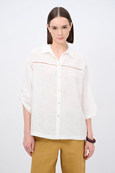 Love My Body Keten Gömlek