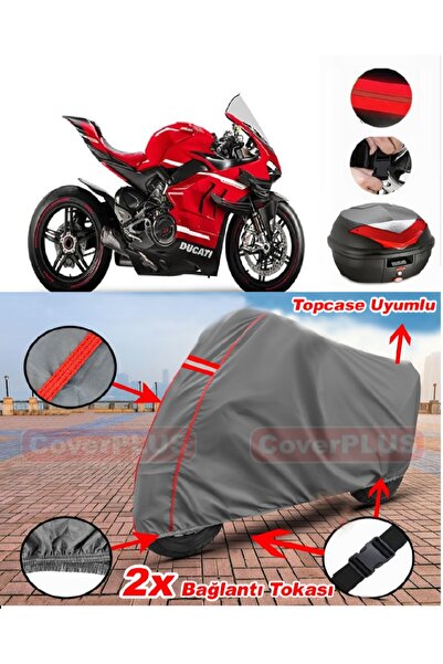 CoverPlus Ducati Panigale V4 S Rear Bag Compatible Motor Tarpaulin Motorcycle...