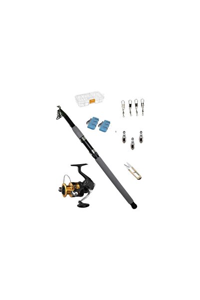 FİSH MASTER Balık Av Dünyası Fx 4000 Tam Takım Profesyonel Kıyı Olta Seti