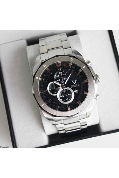 Fiesta Fs600930 Men's Wrist Watch with Steel Cord