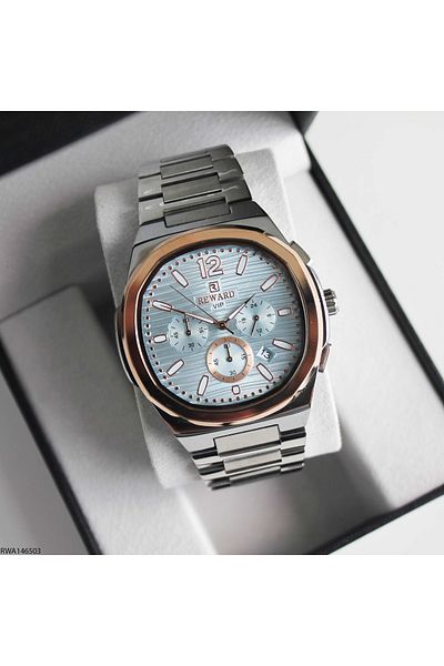 Reward Rwa146503 Men's Wrist Watch with Steel Band