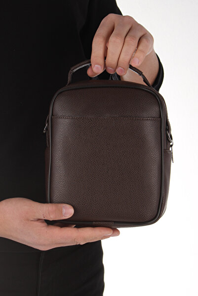 U.S. Polo Assn. Us Polo Assn 6755-6756 Men's Hand Bag Shoulder Bag Brown