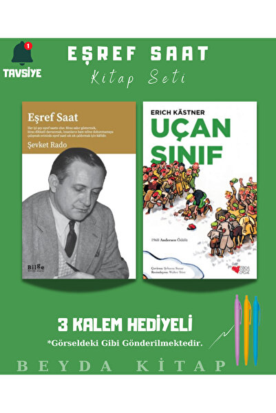 Bilge Kültür Sanat Eşref Saat - Uçan Sınıf - Kitap Seti (2 Kitap) - Üç Kalem ...