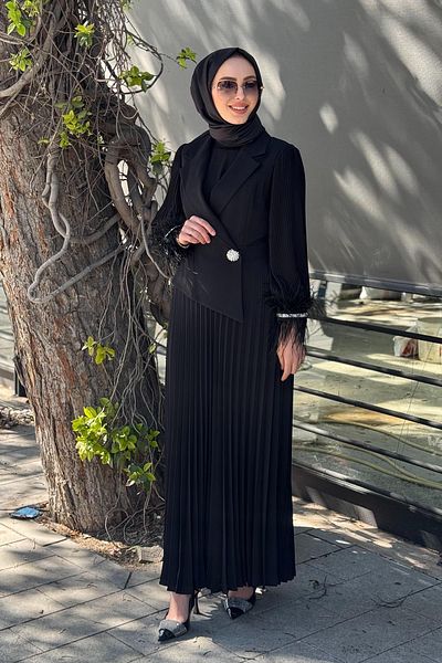 Moda İlgi Modai̇lgi̇ dress ilg231elb06589 black