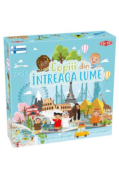 TACTIC Joc educativ Tactic - Copii din intreaga lume