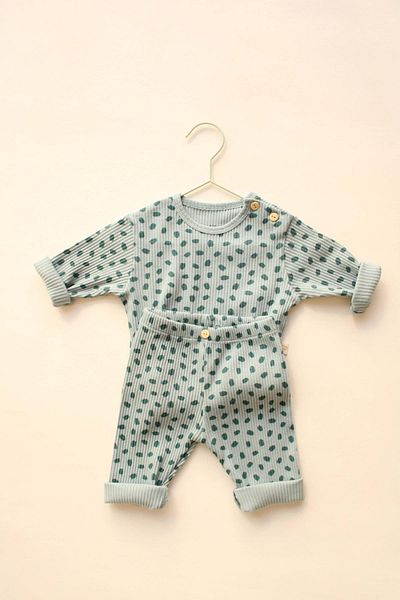 OhlalaKoala Watercolor Baby Top and Bottom Set