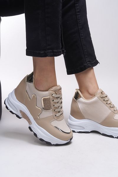 Riccon Tenis Syllartha pentru femei 0012214   Bej