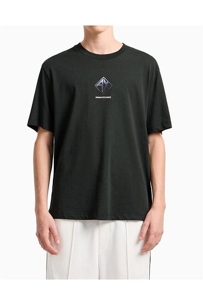Armani Exchange Ανδρικό μπλουζάκι με λαιμόκοψη