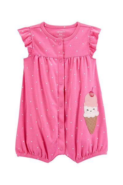 Carter's Baby Girl Short Jumpsuit