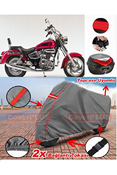 CoverPlus Kanuni Caracal 200 حقيبة خلفية متوافقة مع قماش القماش المشمع للدراج...