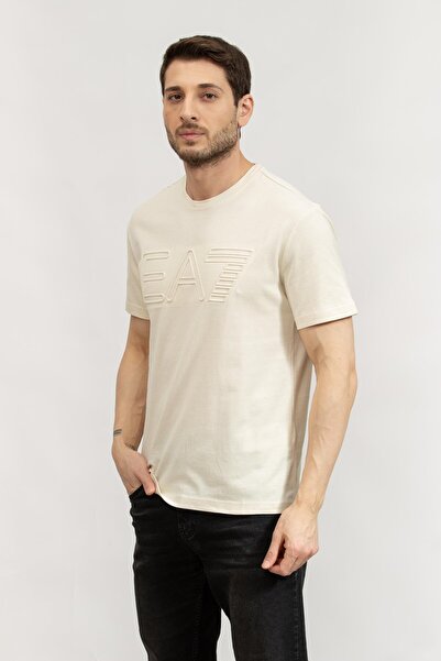 EA7 Чоловіча футболка з вирізом під горло