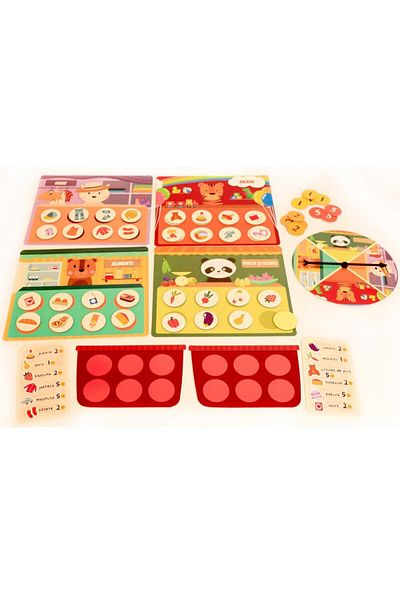Tiki Tiki-Tan Game - Shopping List