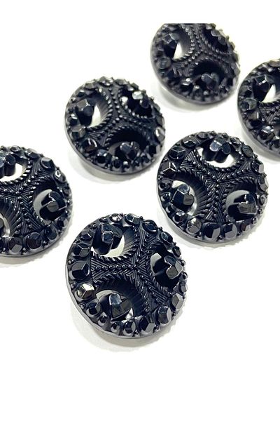 karantuhafiye Trench Jacket Button / Black 2,3 cm / M2617