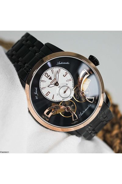 Fiesta Fs600651 Automatic Men's Wrist Watch with Steel Cord