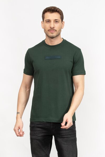 Calvin Klein Erkek Bisiklet Yaka T-Shirt