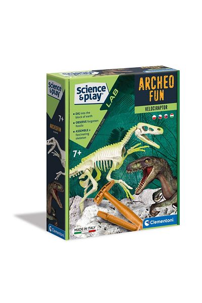 CLEMENTONI Joc Clementoni Stiinta si joaca - Archeofun: Velociraptor