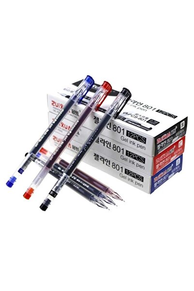 zuixua Jel Kalem Siyah 0.38mm 12 Adet