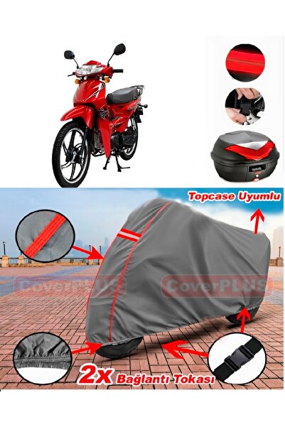 CoverPlus حقيبة ظهر Mondial 100 SFC Snappy Xi متوافقة مع قماش القنب للدراجات ...