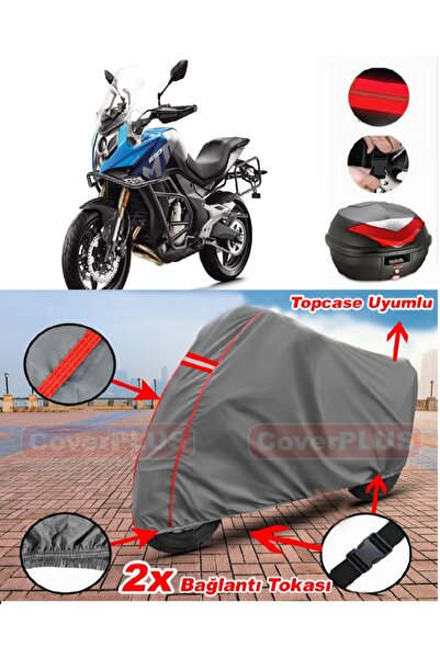 CoverPlus Cf Moto 650Mt Rear Case Compatible Motor Tarpaulin Motorcycle Tarpa...
