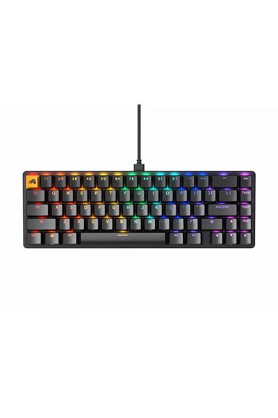 Glorious لوحة مفاتيح ميكانيكية Glorious GMMK 2 Compact 65% - أسود