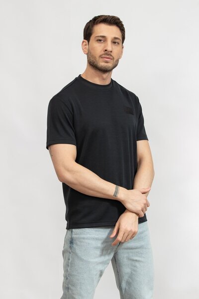 EA7 Ανδρικό T-Shirt - με λογότυπο, κανονική εφαρμογή, λαιμόκοψη, 7M 000089 AF13862 UC001