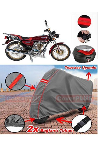 CoverPlus Arora Ar 100-8 a Modified Topcase Compatible Motor Tarpaulin Motorc...