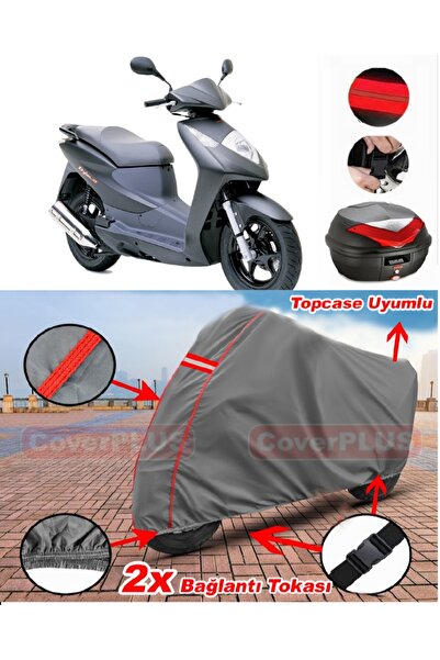 CoverPlus هوندا ديلان 150 حقيبة خلفية متوافقة مع قماش القنب للدراجات النارية ...