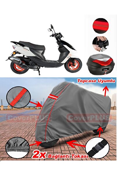 CoverPlus Arora Ar 50-11 Ares Back Bag Compatible Motor Tarpaulin Motorcycle ...