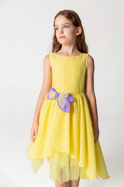 HAUSEkids 4-12 ani Rochie Fruttelo Roman pentru fete-Galben