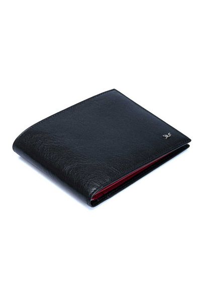 Tergan Black Genuine Leather Men's Wallet - S1Ce 00001464 -I13