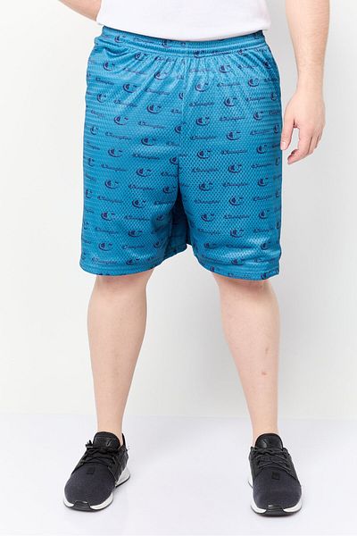 Champion Men Sportswear Fit Running Shorts, Blue