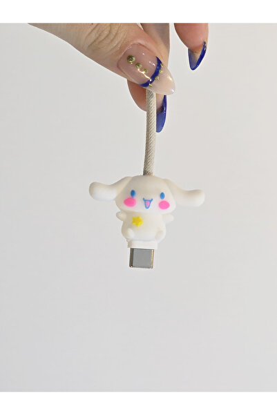 OSG Type-C Uyumlu Sevimli Karakter Şarj Aleti Kablosu Koruyucu