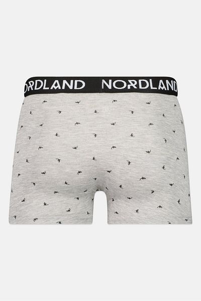 Nordland Men 2 Pieces Brand Logo Boxer, Multicolor
