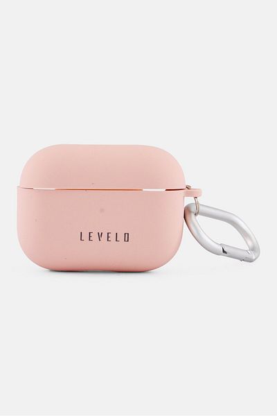 Levelo Gorra Hybrid Slicone Pro Airpode Case, Pink
