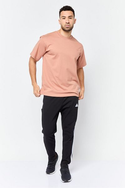 adidas Men Sportswear Fit Short Sleeves Outdoor T-shirt, Brown