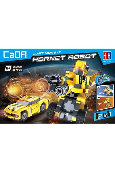 cada Set constructie CaDa - Robotul transformabil 2in1 Hornet