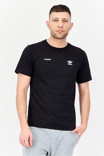 adidas Men Sportswear Fit Short Sleeve Outdoor T-shirt, Black