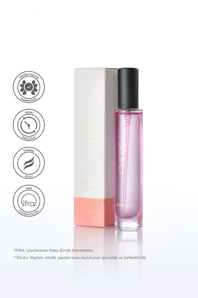 Imprime عطر شيري إي دي بي 15 مل عطر نسائي بحجم مناسب للسفر