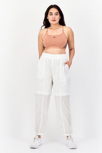 adidas Women Regular Fit Training Track Pants, White