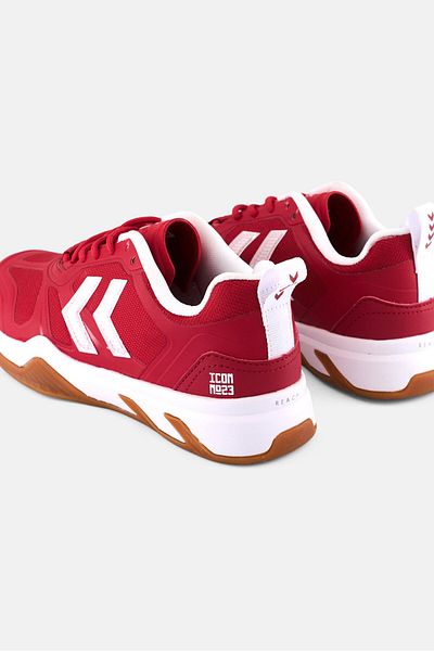 hummel Kids Boy Uruz 2,0 Icon Lace Up Outdoor Shoes, Red