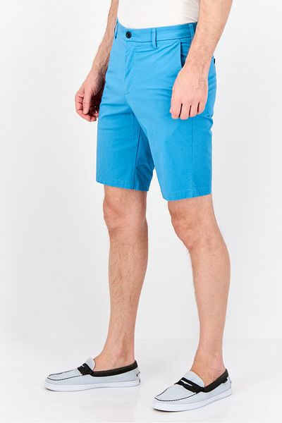 Dockers Men Solid Chino Shorts, Blue