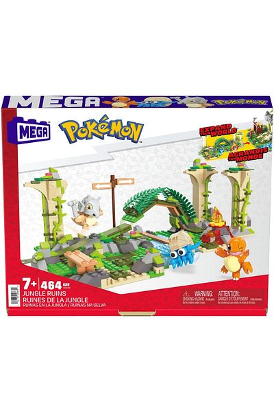 Pokemon Pokemon Mega Construx Building Set - Jungle Ruins