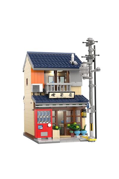 cada Set constructie CaDa - Japanese Wind Tea House C66010W
