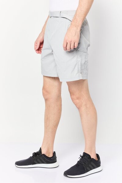 adidas Men Sportswear Fit Outdoor Shorts, Light Grey