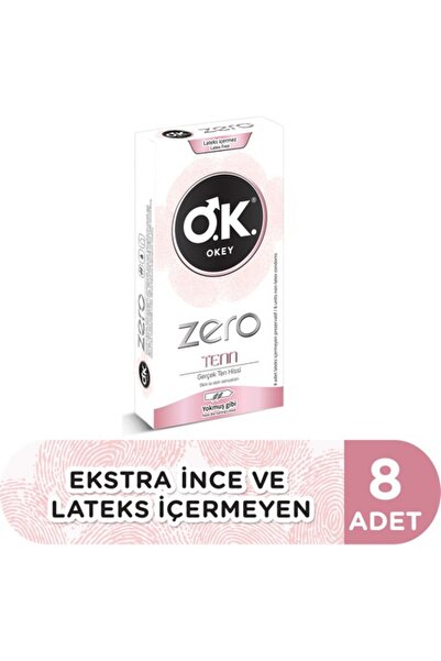 Okey Prezervatıf Zero Tenn 8 Lı