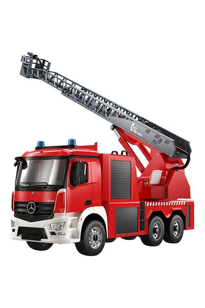 cada CaDa RC metal fire truck Mercedes Benz Arocs scale 1:20