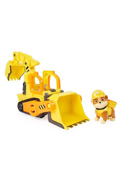 PAW PATROL Set figurina cu vehicul Paw Patrol - Rubble Crew