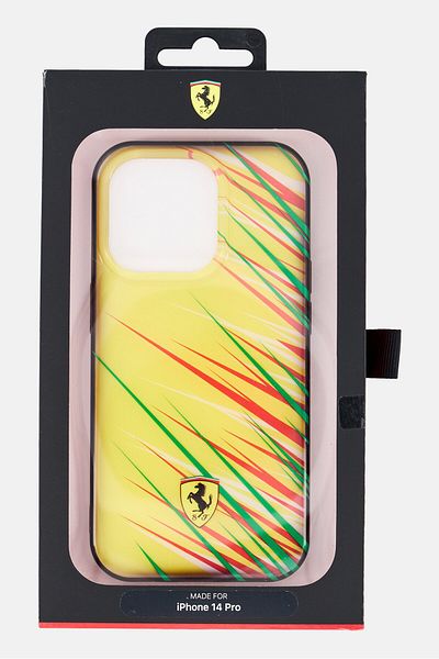 Scuderia Ferrari Iphone 14 Pro Brand Logo Protective Case, Multicolor