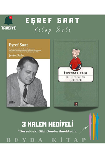 Bilge Kültür Sanat Eşref Saat - İki Dirhem Bir Çekirdek - Kitap Seti (2 Kitap...